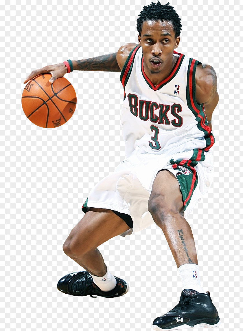 Milwaukee Bucks Brandon Jennings Basketball Knee PNG