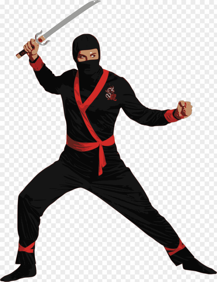 Ninja Halloween Costume Party Adult PNG