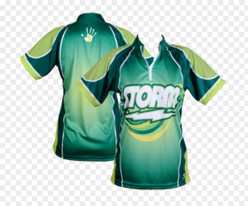 Storm Bowling Shirts Sports Fan Jersey T-shirt Sleeve Uniform PNG