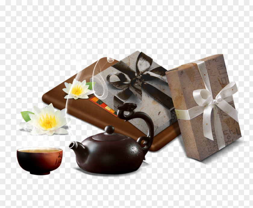 Tea Packaging Green Teapot PNG