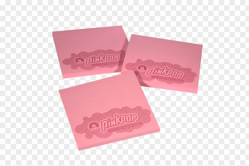 3M Post It Note Pads Pink Paper Post-it Sticker Textile Printing PNG