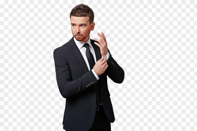 Businessperson Tuxedo Suit Formal Wear Gentleman Male Gesture PNG