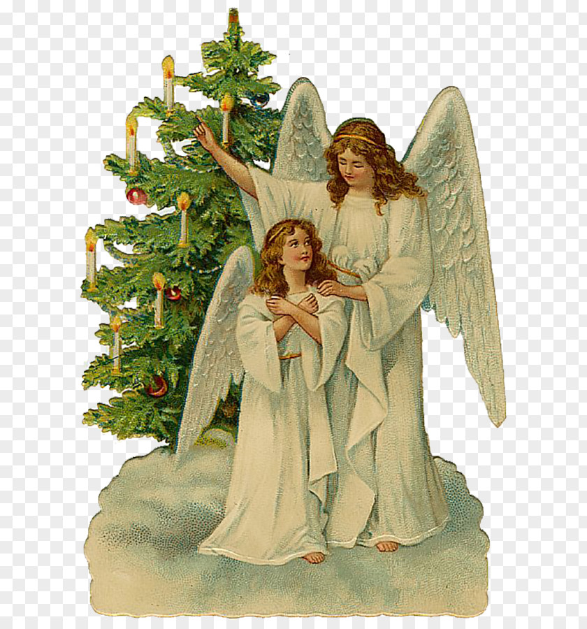 Christmas Ornament Victorian Era Angel Clip Art PNG