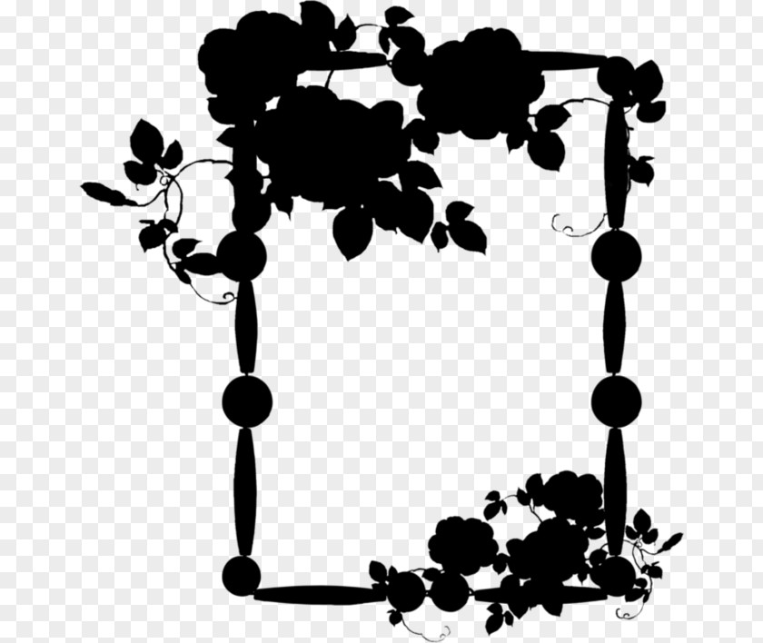 Clip Art Pattern Flower Line Silhouette PNG