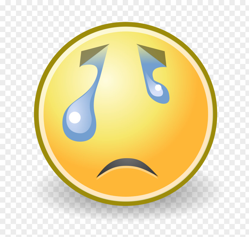 Crying Face Clipart Smiley Emoticon Tango Desktop Project Clip Art PNG