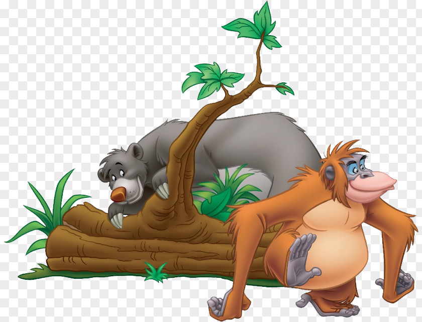 King Louie Image Baloo Shere Khan Mowgli PNG