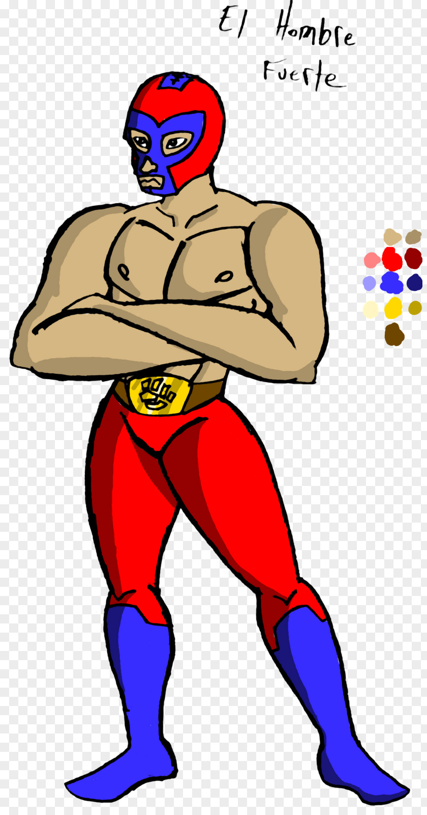 Line Cartoon Superhero Male Clip Art PNG