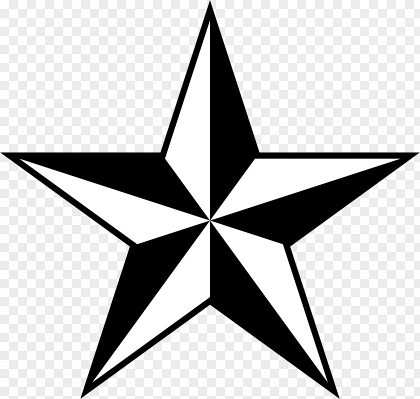 Nautical Star Sailor Tattoos Symbol Decal PNG