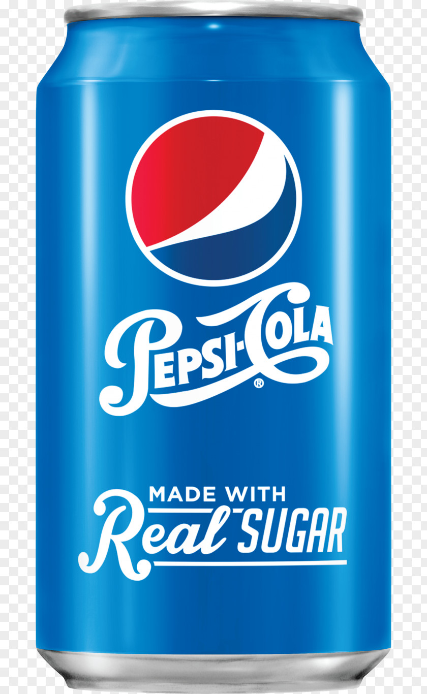 Pepsi Fizzy Drinks Pepsi-Cola Made With Real Sugar Water PNG