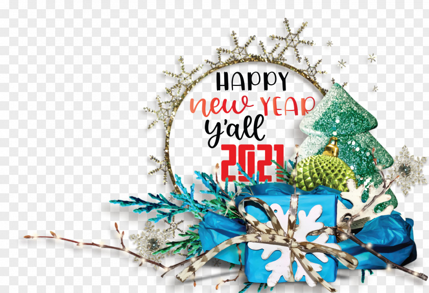 2021 Happy New Year Wishes PNG