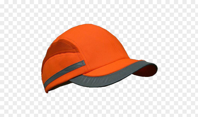 Baseball Cap Beige Orange Hood PNG