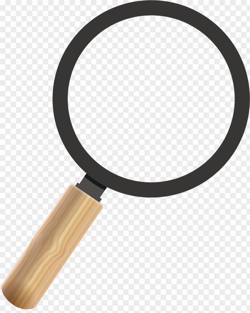 Beautiful Vector Magnifying Glass PNG