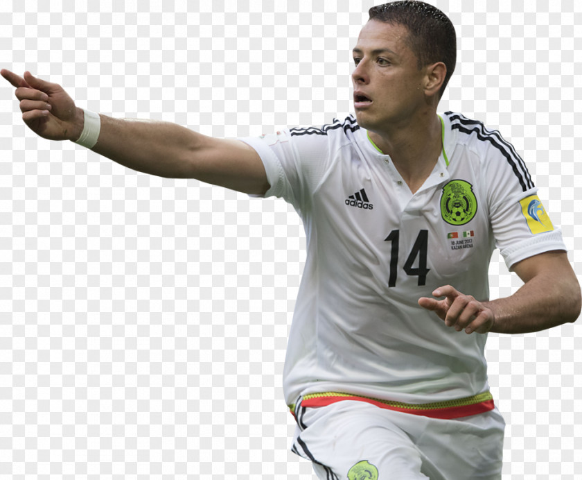 Javier Hernández Bayer 04 Leverkusen Football Player Jersey PNG