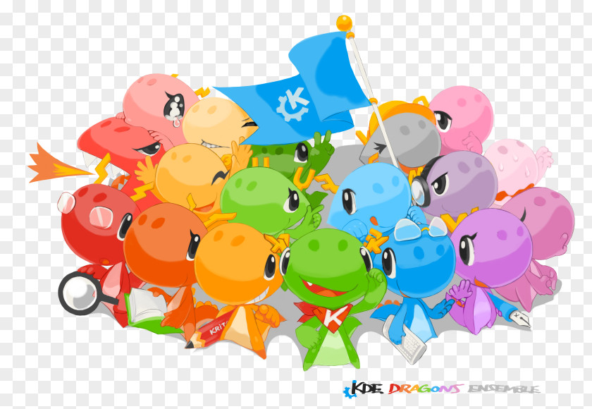 Lipsense Giveaway Prize KDE Plasma 5 Konqi 4 Frameworks PNG