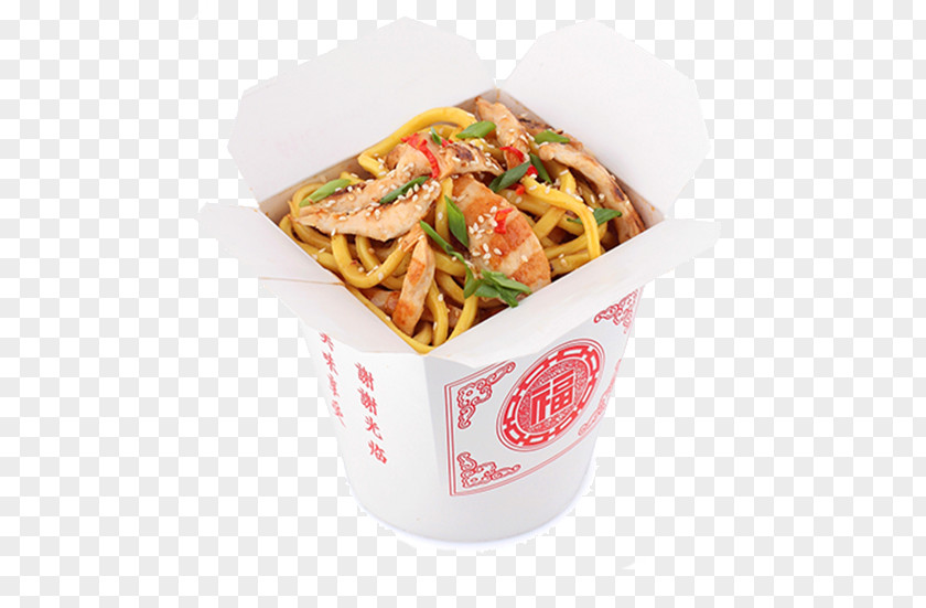 Sushi Chicken Chinese Noodles Wok PNG
