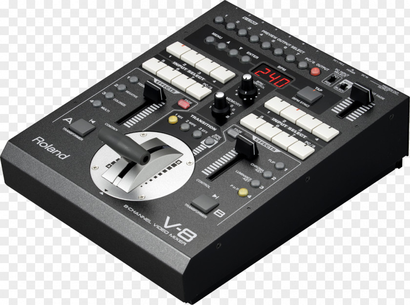 Vision Mixer Roland Corporation Audio Mixers Video Professional PNG