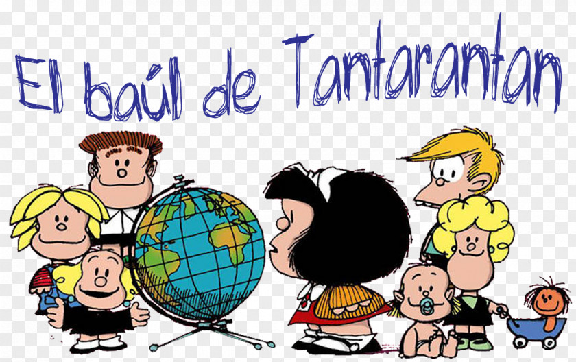 A Volta Da Mafalda Guille Comics CaricatureBaul 03 PNG