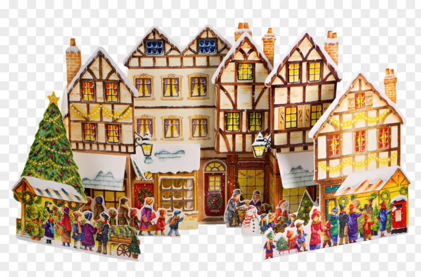 Advent Calendars Dollhouse Christmas Ornament PNG