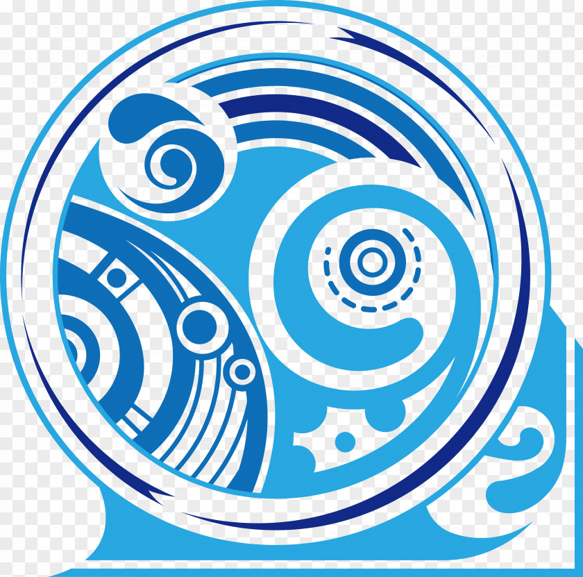 Blue Circle Graphic Design Clip Art PNG