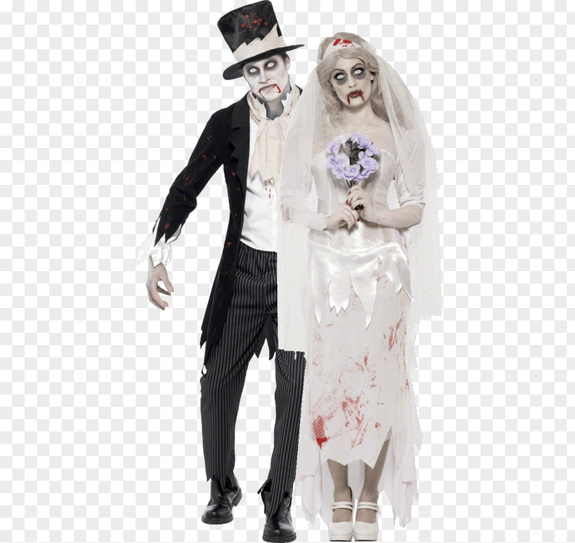 Bride Bridegroom Costume Party Halloween PNG