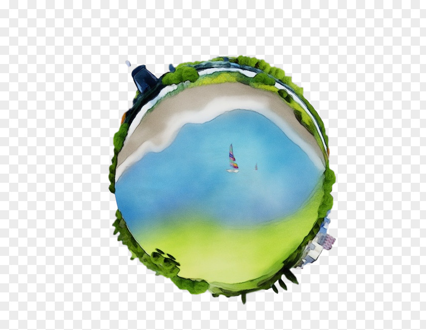 Earth Sky Green PNG