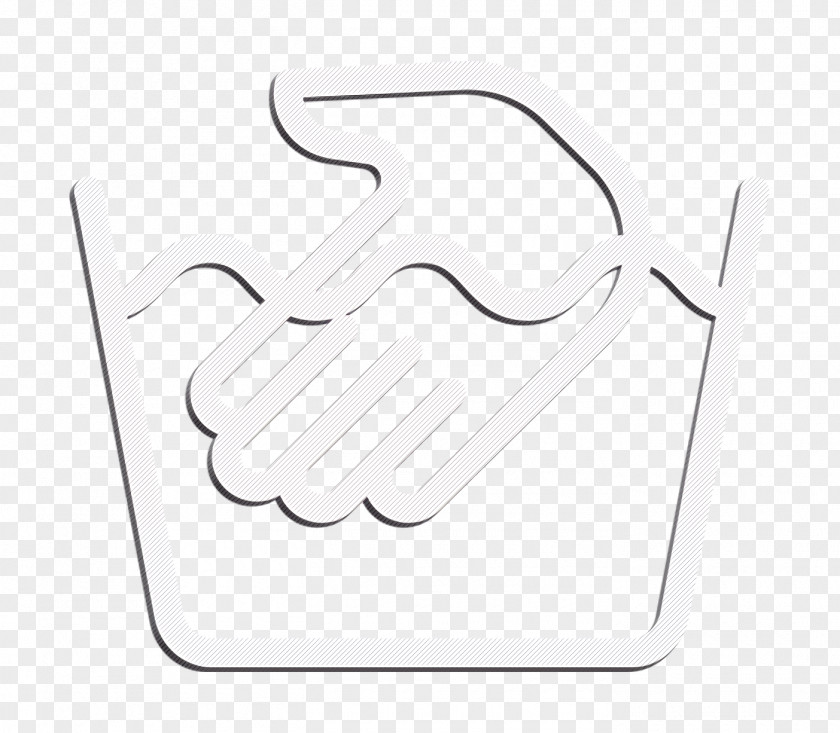 Hand Wash Icon Textile Care PNG