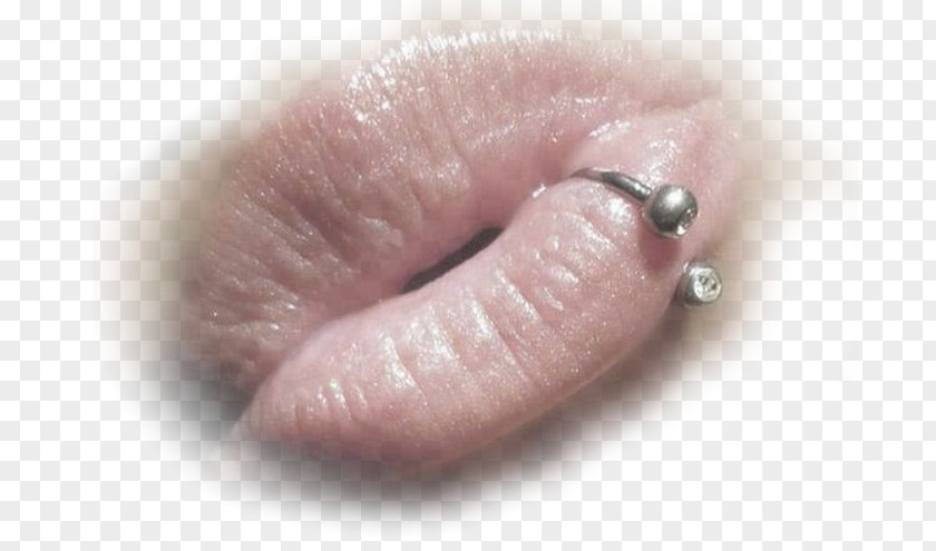 Lip Close-up Body Piercing PNG
