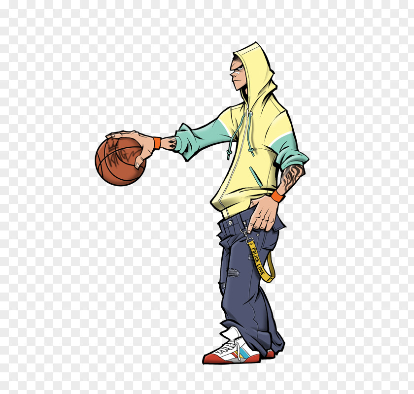 Basketball Player FreeStyle Street NBA Court PNG