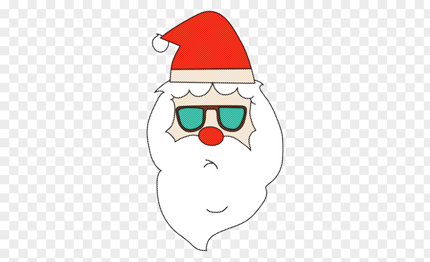 Beard Glasses Santa Claus PNG