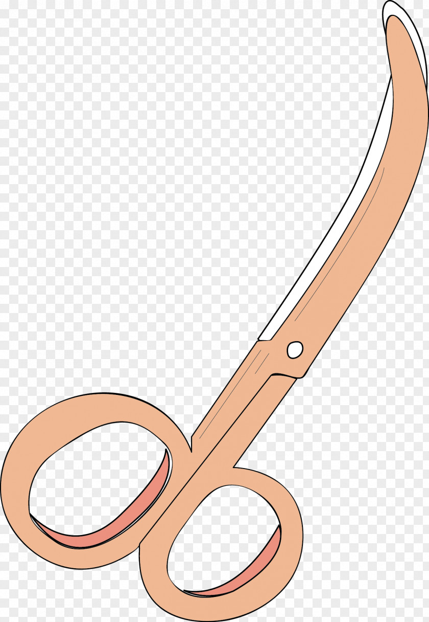Cartoon Scissors Drawing Computer File PNG