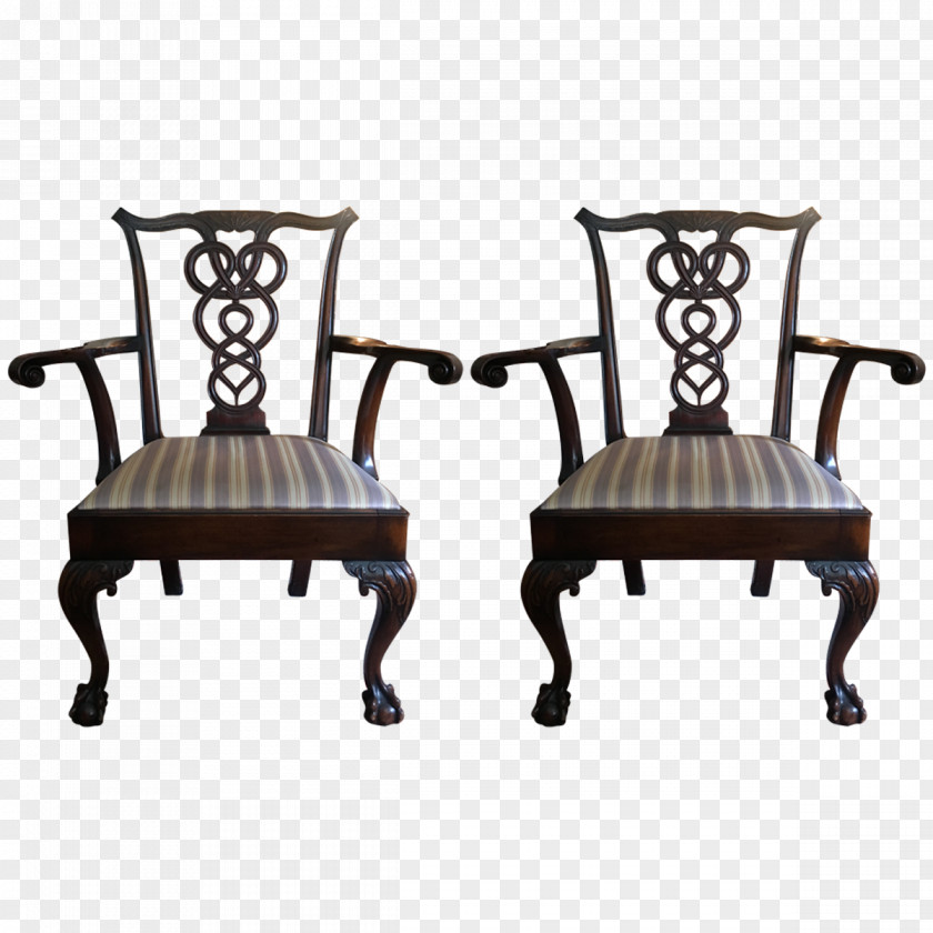 Mahogany Chair Table Dining Room Furniture Living PNG