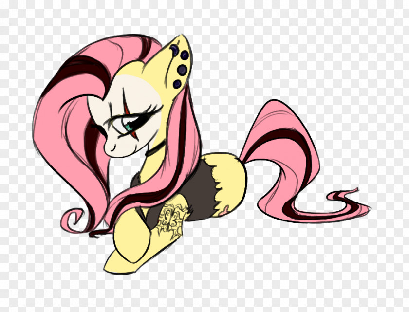 Horse Fluttershy Applejack Pony Hair PNG