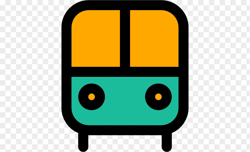 Cartoon Train Rail Transport Icon PNG
