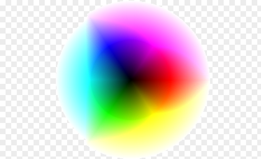 Faded Color Wheel Quantization Picker PNG