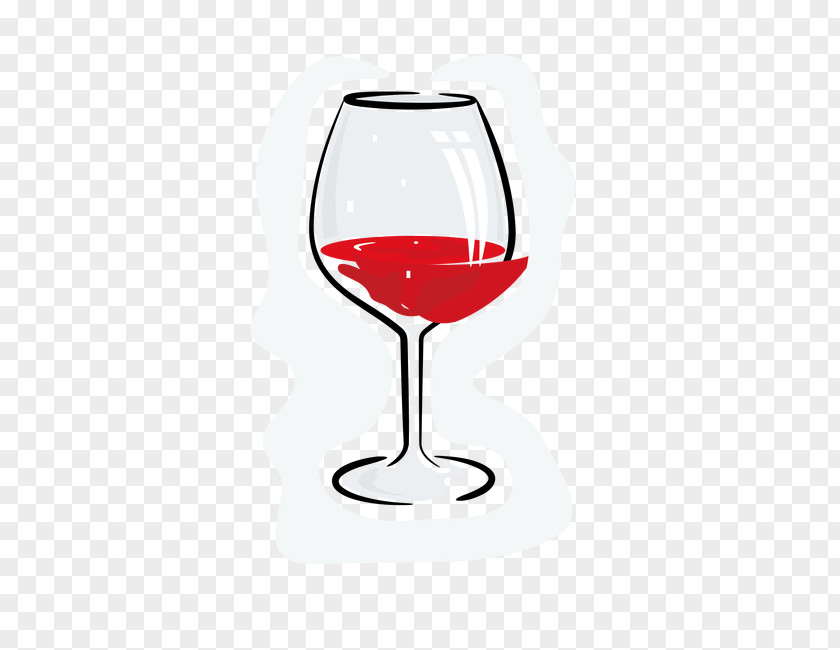 Flow Out Of The Red Wine White Beer Glass PNG