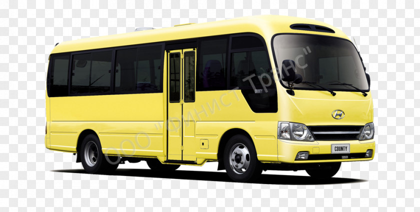 Hyundai County Universe Bus Mighty PNG