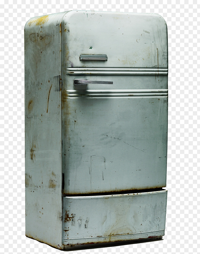 Older Refrigerator Kitchen Household Goods Home Appliance PNG