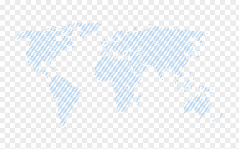 World Map Blue Sky Pattern PNG
