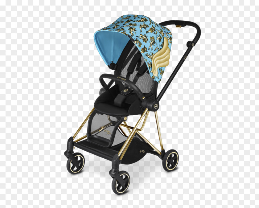 Blue Stroller Baby Transport Designer Infant Child Cybex Cloud Q PNG