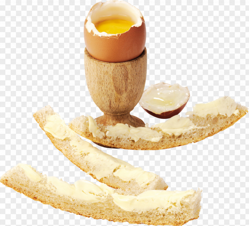 Bread White Boiled Egg Rye PNG