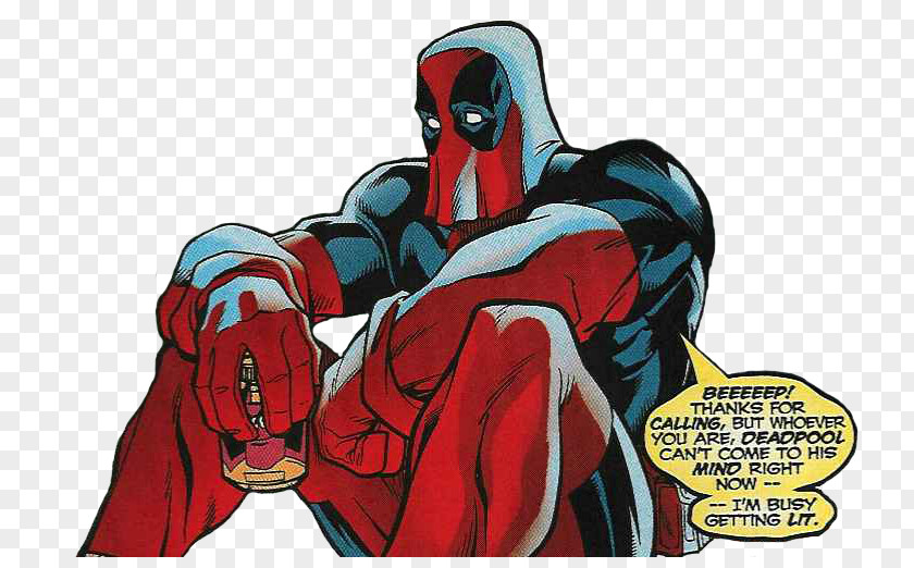 Deadpool Marvel Comics Superhero Cinematic Universe PNG
