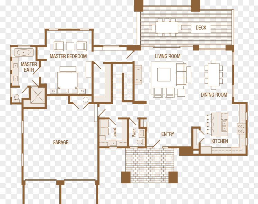 Discovery Ridge Pine Canyon Club Floor Plan Architecture Custom Home PNG