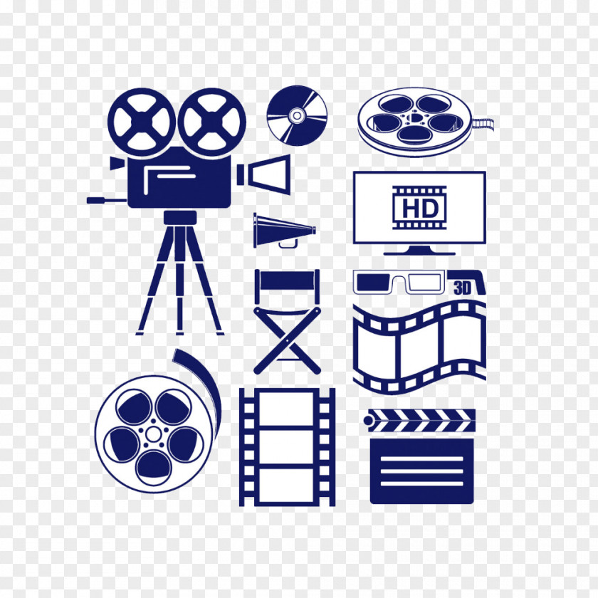 Film Production Vector Graphics Euclidean Image Cdr PNG