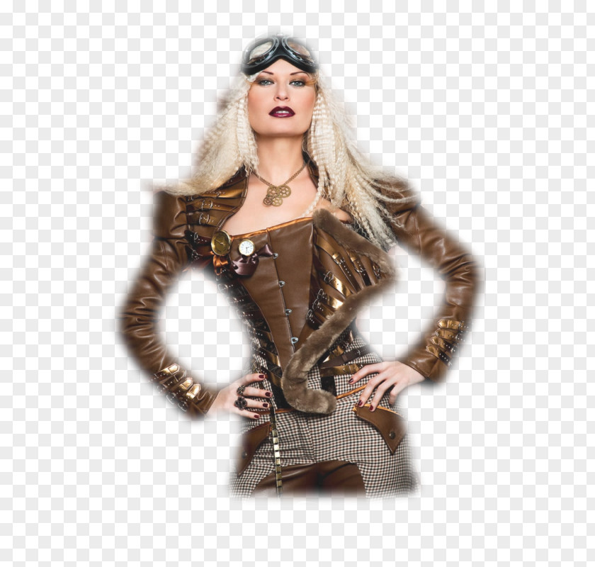 Model Steampunk Fashion Retrofuturism Lifestyle Clothing PNG