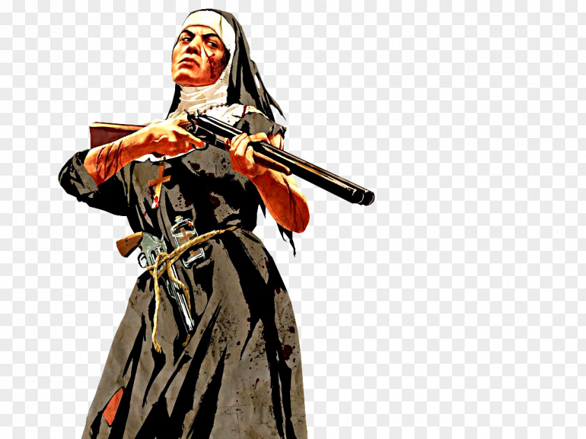 Red Dead Redemption: Undead Nightmare Redemption 2 Gun Video Game Rockstar Games Presents Table Tennis PNG