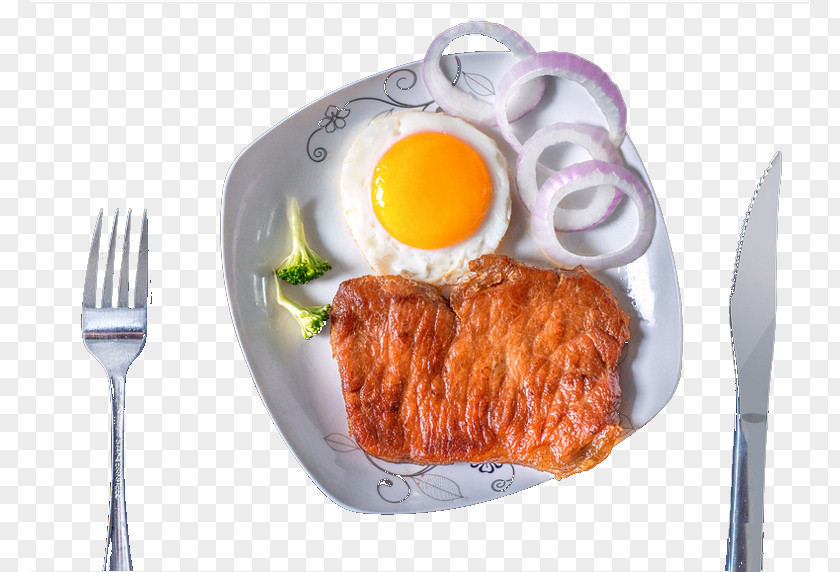 Steak Knife And Fork Onion Ring Beefsteak PNG
