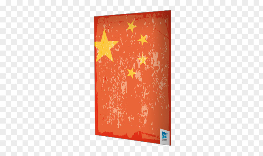 Chinese Flag Rectangle PNG