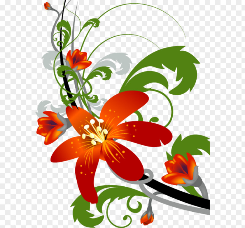 Floral Design Vector Graphics Art Deco Clip Flower PNG