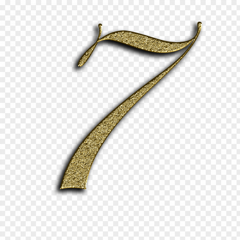 Number Gold Numerology Social Media PNG