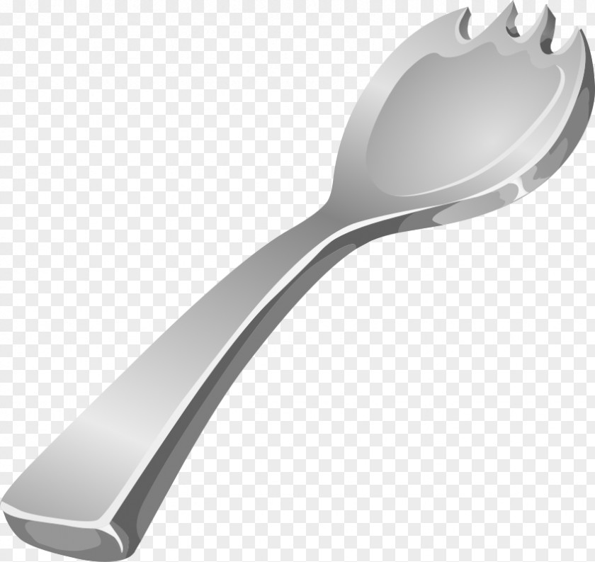 Platinum Spork Cutlery Artifact #1 Clip Art PNG